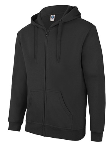 S-SW250-Zip Through Hooded Sweat Jacket